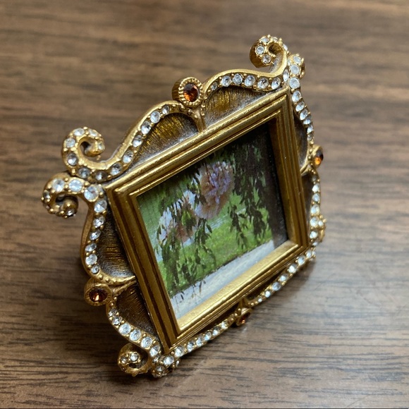 Jay Strongwater Swarovski Crystal Picture Frame - Picture 11 of 13